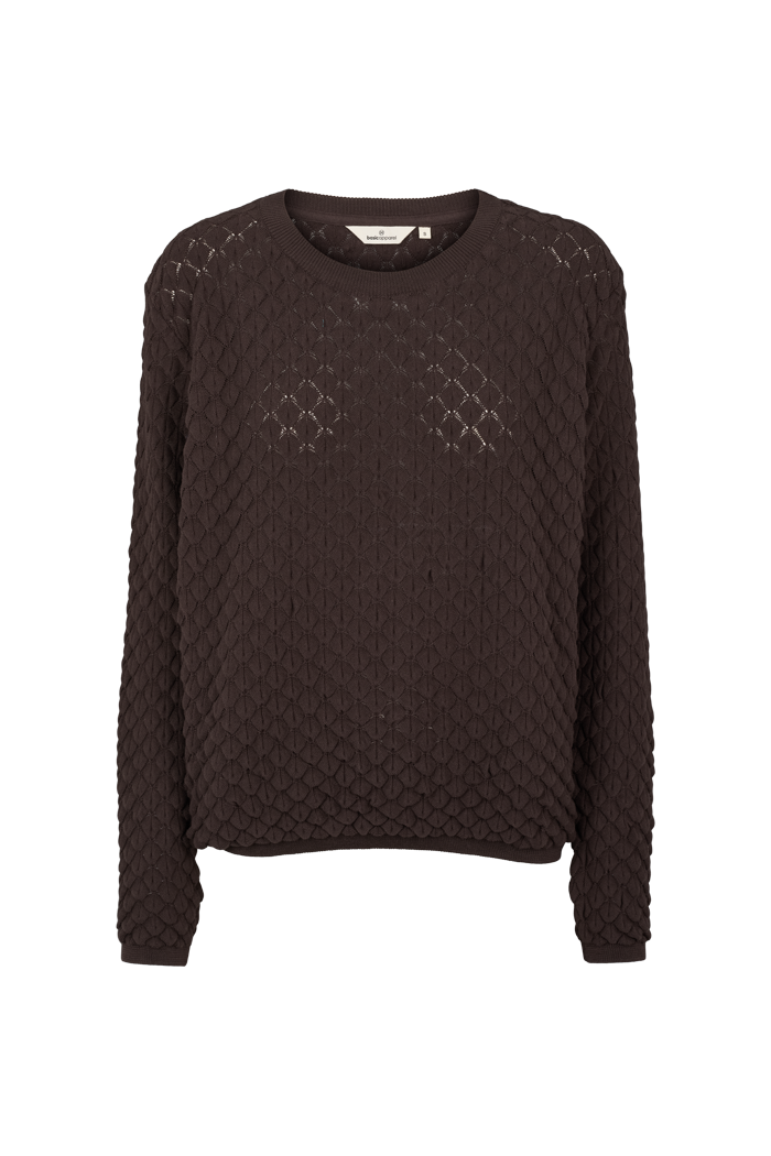 Basic Apparel Camilla Sweater Sweaters 709 Chocolate torte